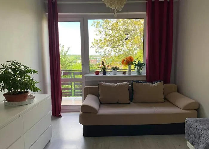 Duzy Dwuosobowy Pokoj Blisko Centrum Z Balkonem